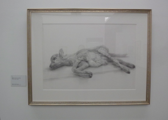 Sketch for "Veal Dissection" by Fuyuko Matsui (2010, collection of the artist)