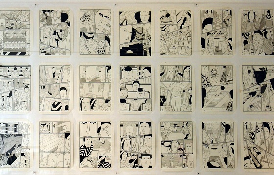 Yuichi Yokoyama "Travel", original drawings, 2006