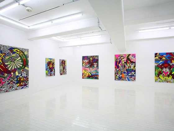 Keiichi Tanaami "Kochuten" 2009 at NANZUKA gallery.